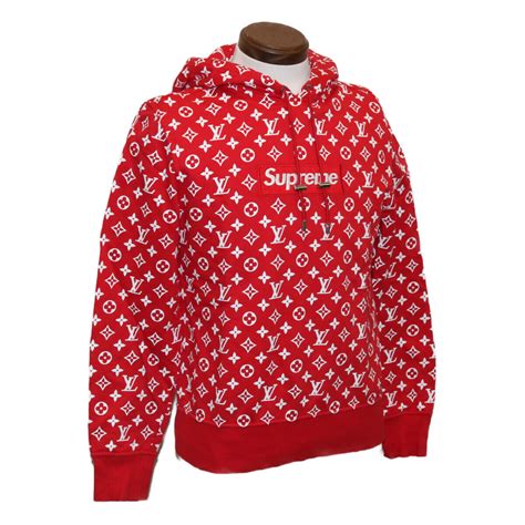 supreme lv hoodie kopen|supreme hoodie louis vuitton.